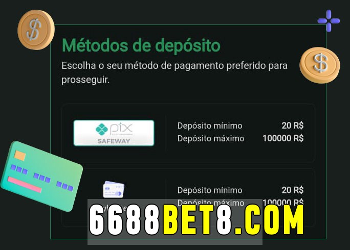 O cassino 6688bet bet oferece uma grande variedade de métodos de pagamento